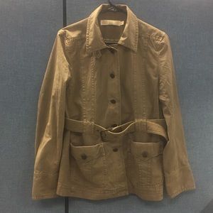 J. Crew Brown Chino Twill Jacket